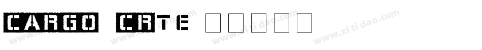 cargo crTE字体转换